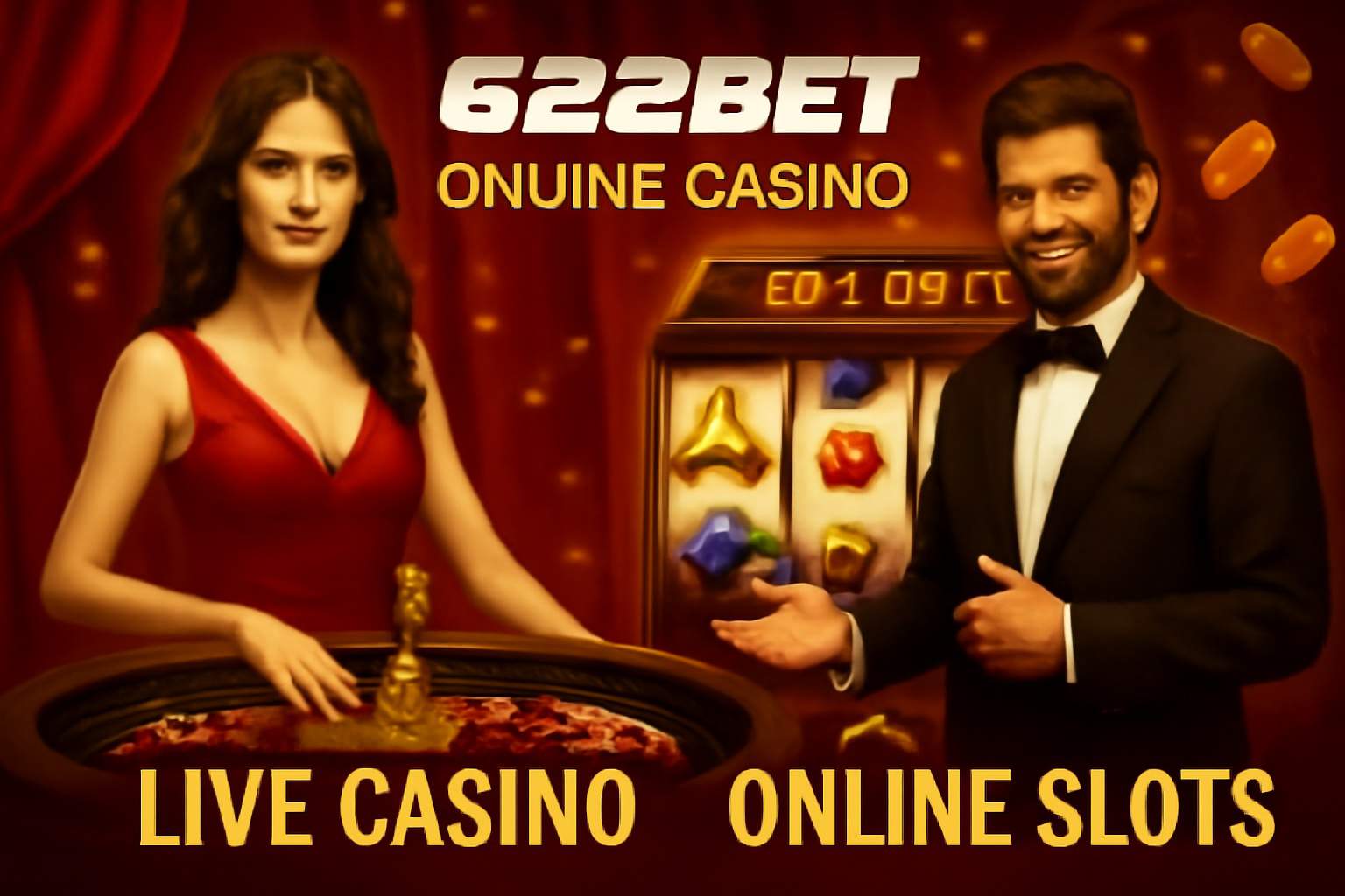 Apostas esportivas no cassino online 622BET