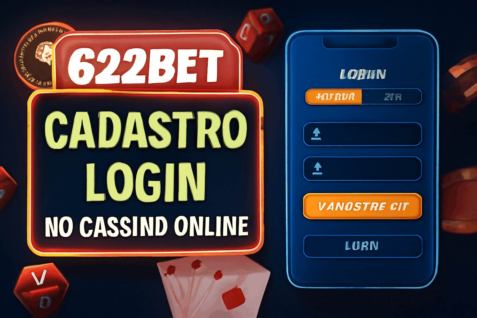 Registro na 622BET Garante Acesso a uma Vasta Seleção de jogo